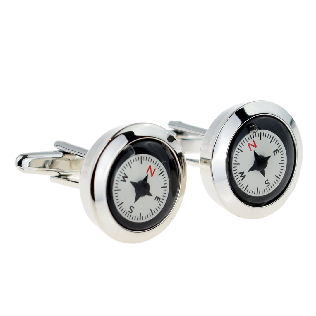 Sense Of Direction - Working Compass Cufflinks