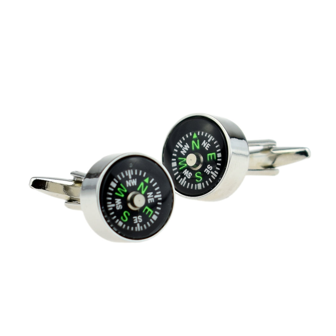 Real Working Compass Cufflinks