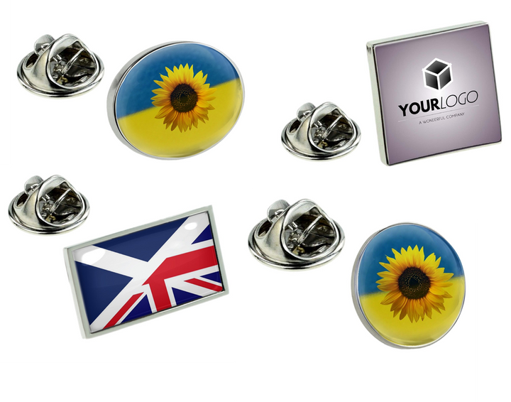 Company Logo Lapel Pin Badge - Any Design