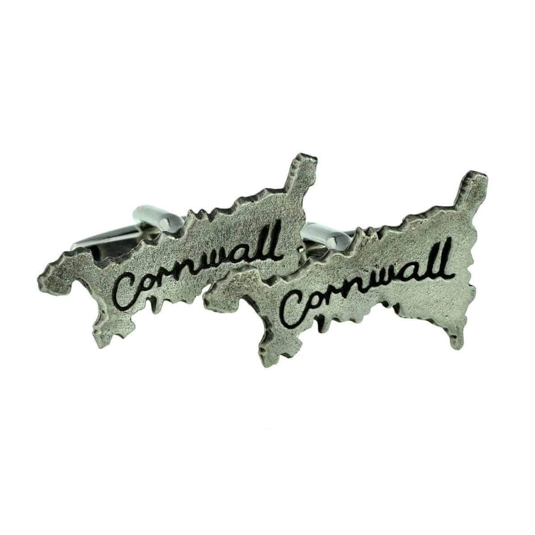 Cufflink Man Cufflinks Map of Cornwall Cufflinks