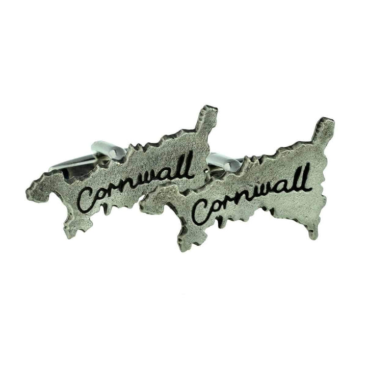 Cufflink Man Cufflinks Map of Cornwall Cufflinks