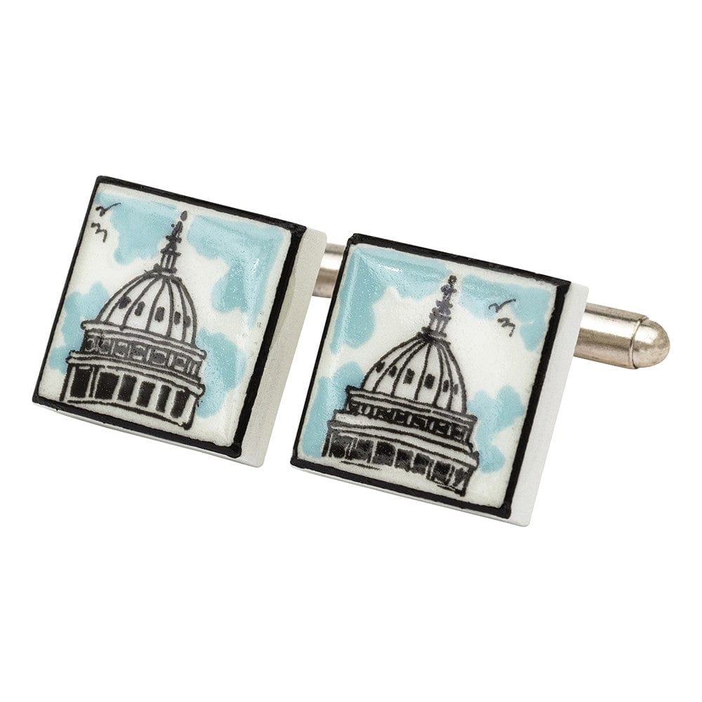 U.S. Capitol Building Bone China Cufflinks